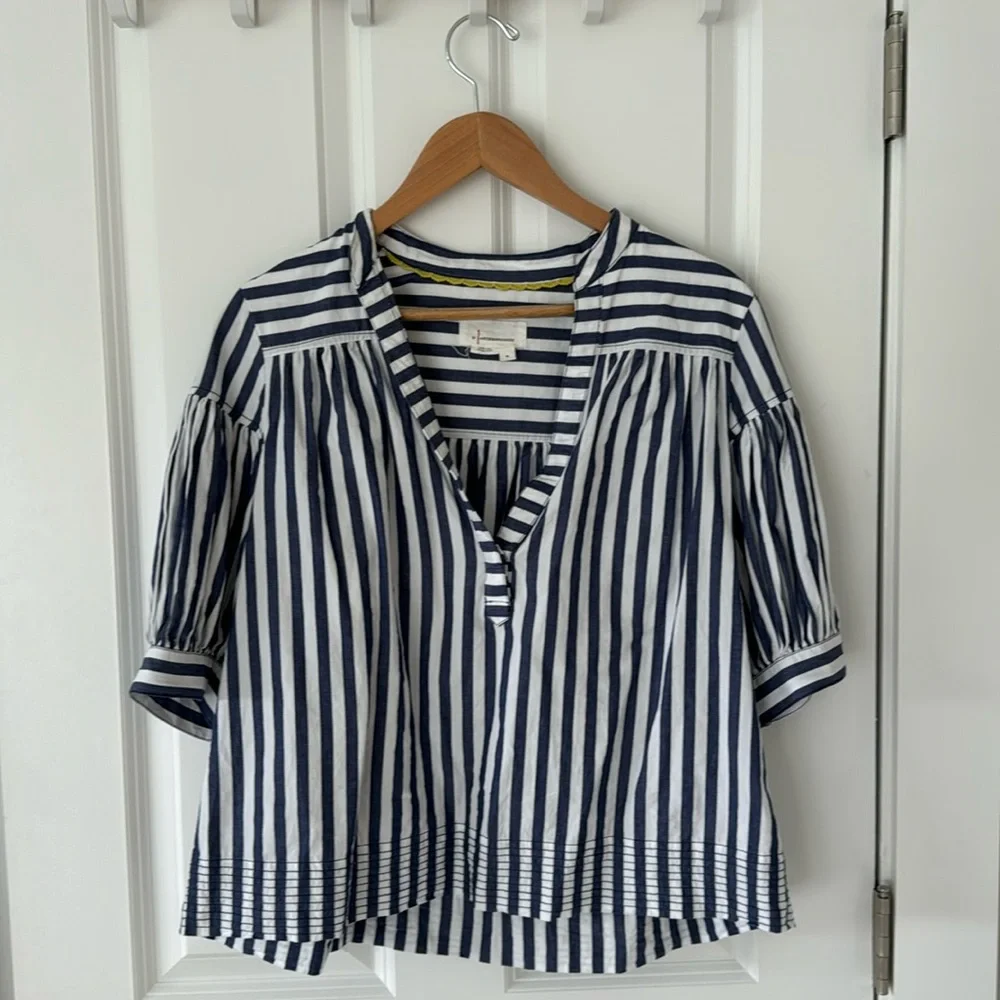 Anthropologie Popover Blouse